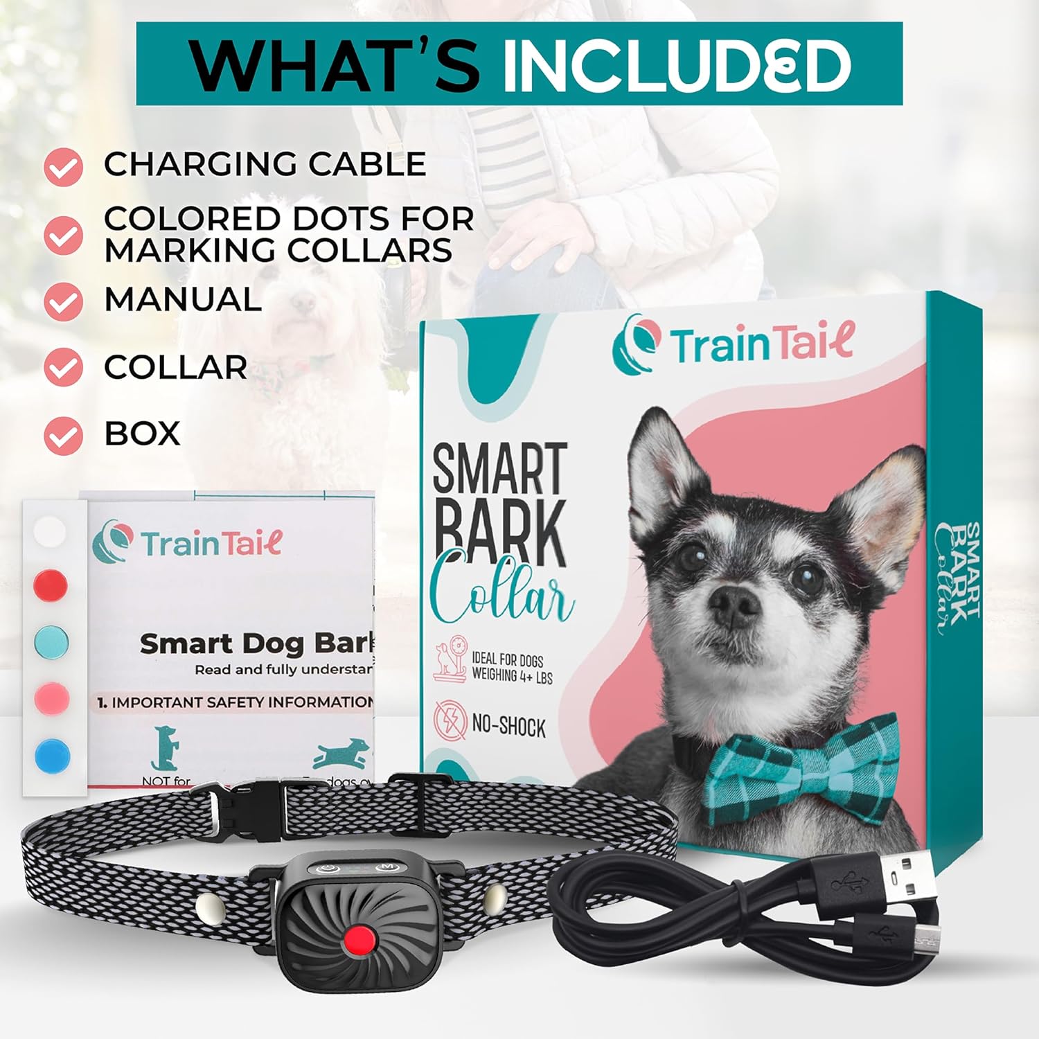 BelloSilent | Antibellhalsband für kleine Hunde 6