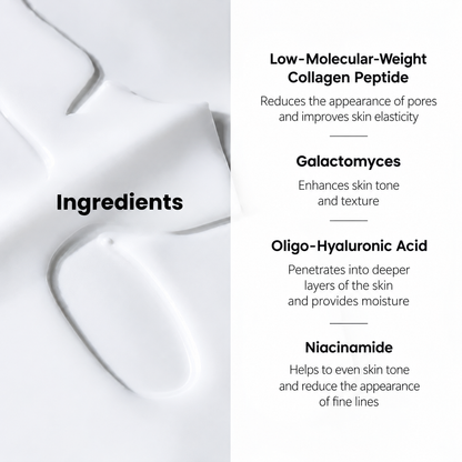 Maskelia | Maschera viso al collagene con acido ialuronico e niacinamide, 34 ml