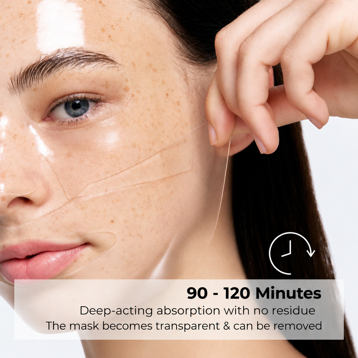 Maskelia | Maschera viso al collagene con acido ialuronico e niacinamide, 34 ml