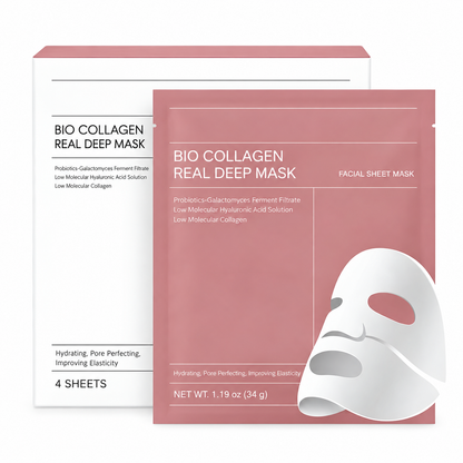 Maskelia | Maschera viso al collagene con acido ialuronico e niacinamide, 34 ml