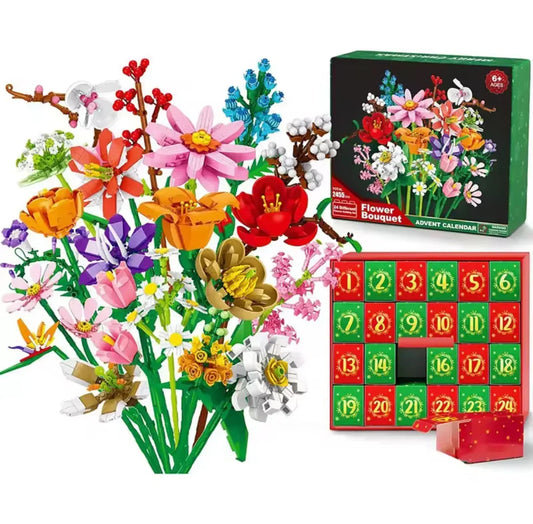 Bausteinblumen Adventskalender 2026