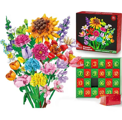Bausteinblumen Adventskalender 2026
