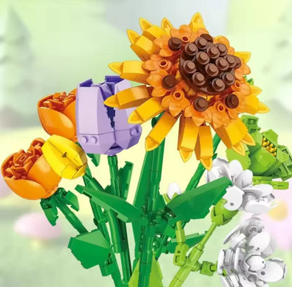 Bausteinblumen Adventskalender 2026