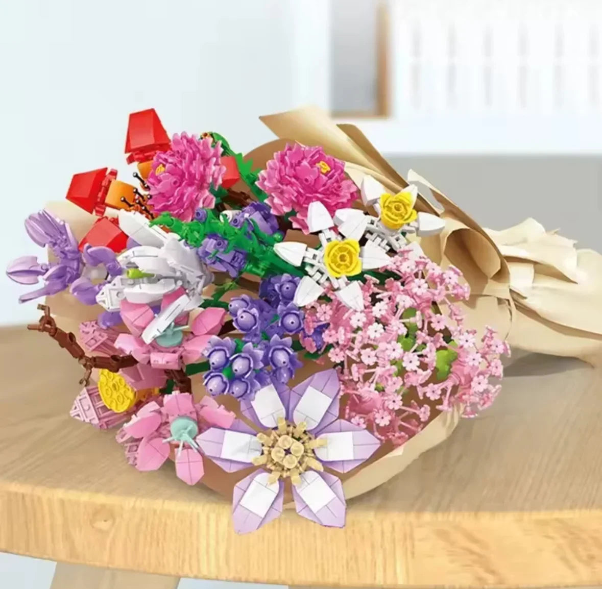 Bausteinblumen Adventskalender 2026