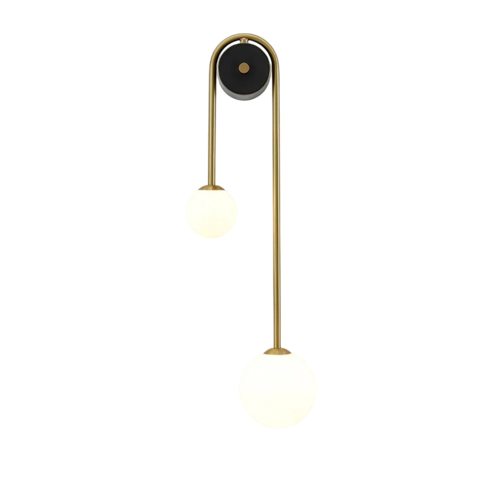 Florania – Elegante lampada da parete con design ad arco
