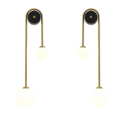 Florania – Elegante lampada da parete con design ad arco