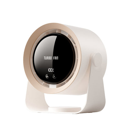 BreezeFlow | Leiser Tischventilator mit Akku 0