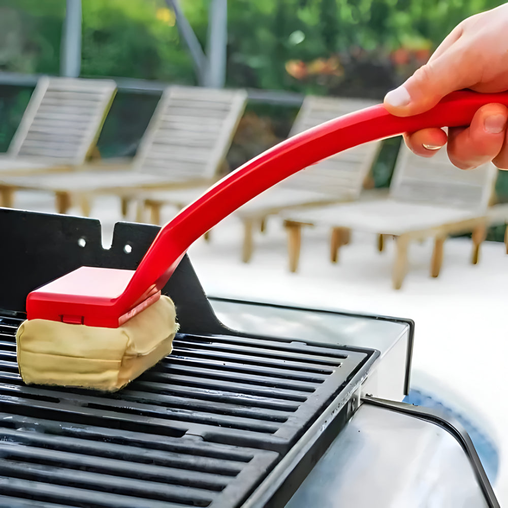 BristleSafe | Ergonomische Grillreinigungsbürste mit Dampftechnologie 0
