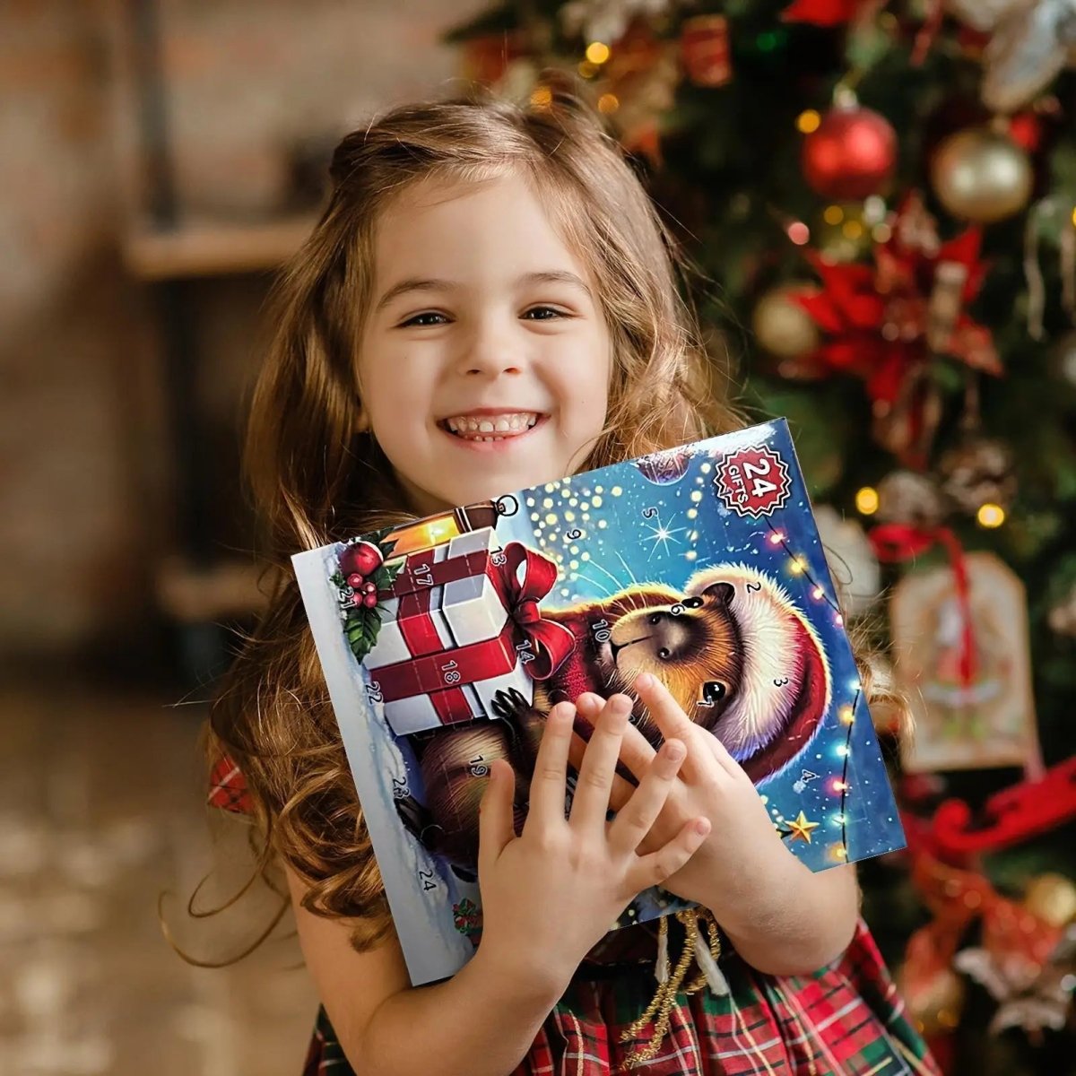 Capolina | Kids Advent Calendar with 24 Capybara Figures and Accessories