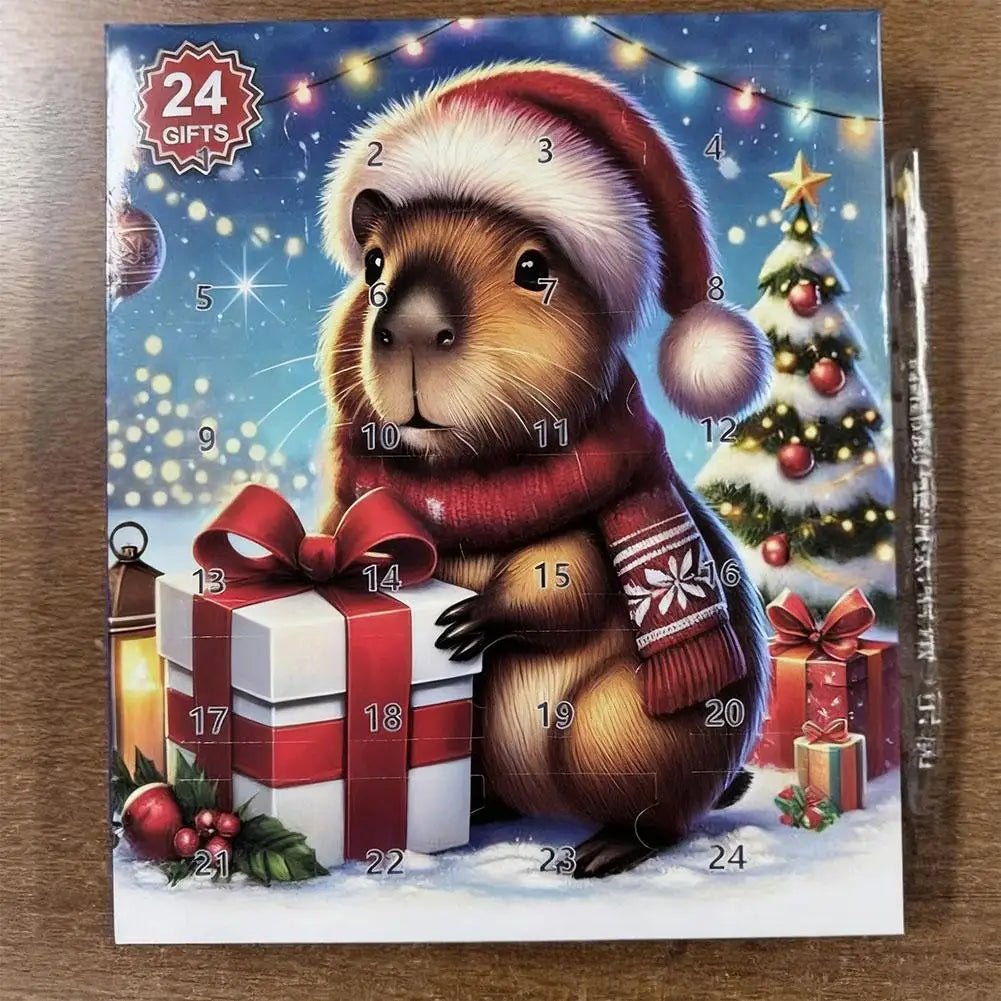 Capolina | Kids Advent Calendar with 24 Capybara Figures and Accessories