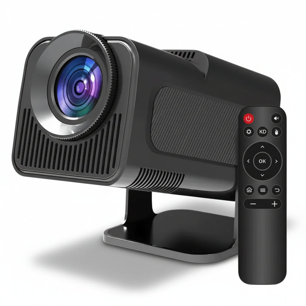 Kinovia | Mini proiettore Full HD con supporto 4K, Wi-Fi e Bluetooth