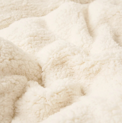 Kuschova | Coperta morbida double-face in micropile e sherpa, 200 × 230 cm