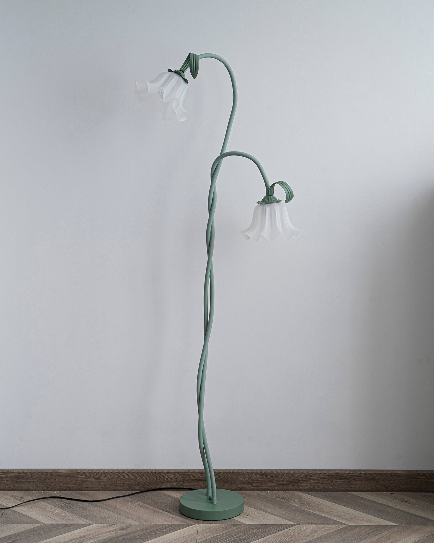 Calla Lampada da terra | Lampada da terra LED a forma di fiore con design decorativo