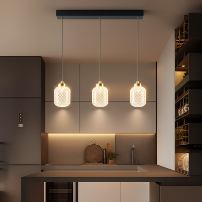 Aurelyra – Lampada a sospensione moderna per tavolo da pranzo o isola cucina