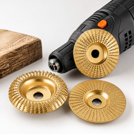 Kit de sculpture sur bois avec embouts de ponçage pour le travail du bois DIY