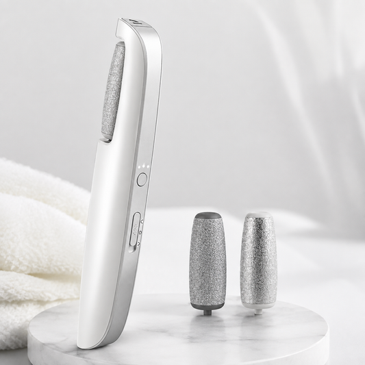 Détartreur électrique avec LED – sans fil pour les soins des pieds