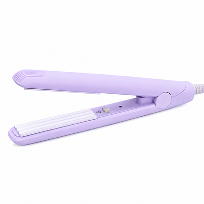 Lockiva | Mini Lockenstab und Glätteisen 2-in-1 aus Keramik, 190 °C, Reisegröße