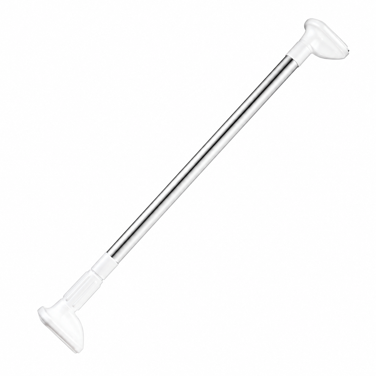 Klemvaro | Barra extensible a presión de acero inoxidable sin taladrar para ducha