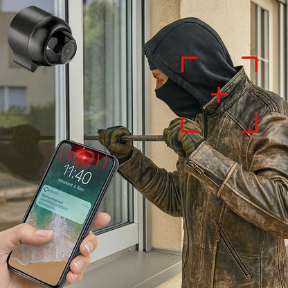 Wachira | Mini telecamera di sorveglianza Wi-Fi con visione notturna, app in diretta e avviso di movimento