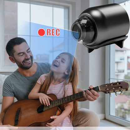 Wachira | Mini telecamera di sorveglianza Wi-Fi con visione notturna, app in diretta e avviso di movimento