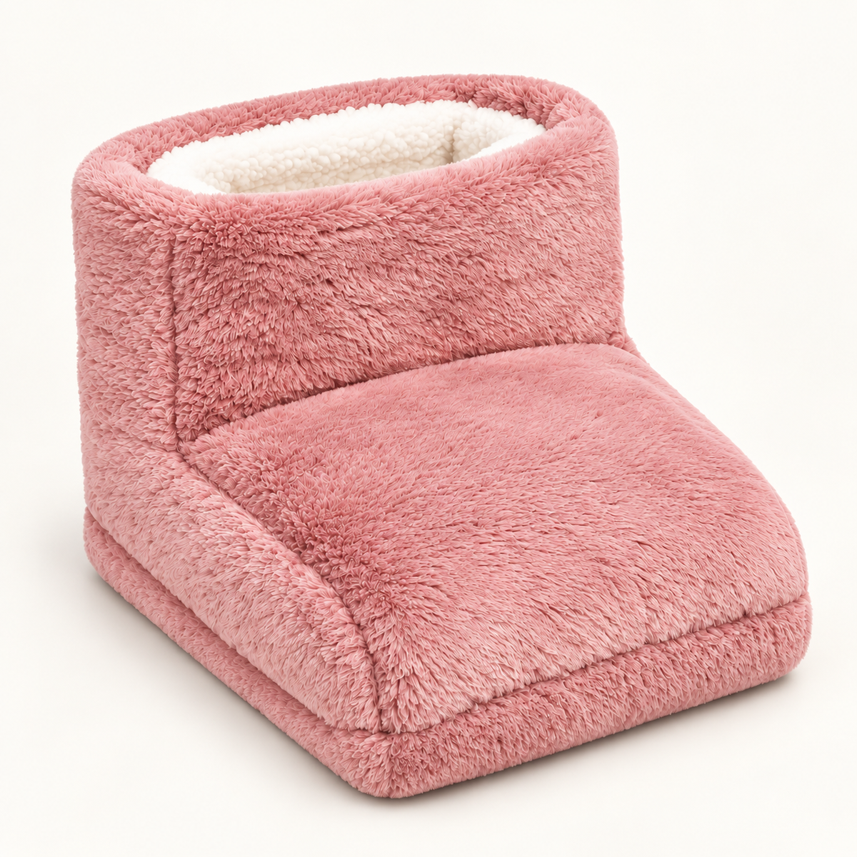 Plumera | Beheizbarer Fußwärmer mit Kuschelfutter und USB-Anschluss