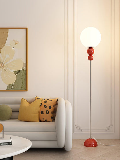 Clavora Linea | Lampada da terra LED con silhouette snella in stile nordico
