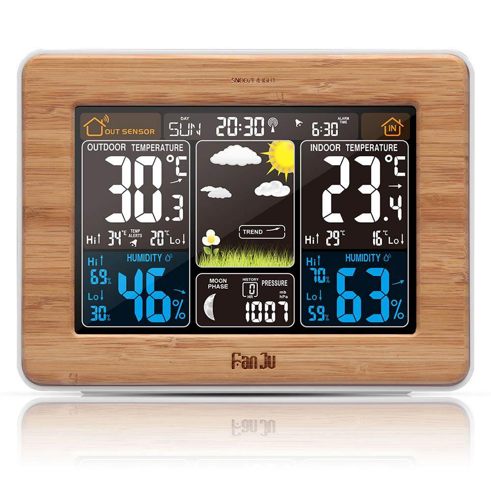 Climara | Wetterstation mit Farbdisplay 0