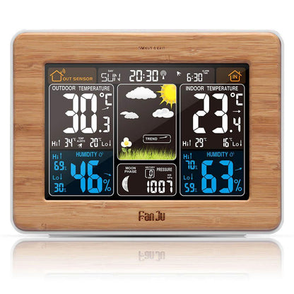 Climara | Wetterstation mit Farbdisplay 0