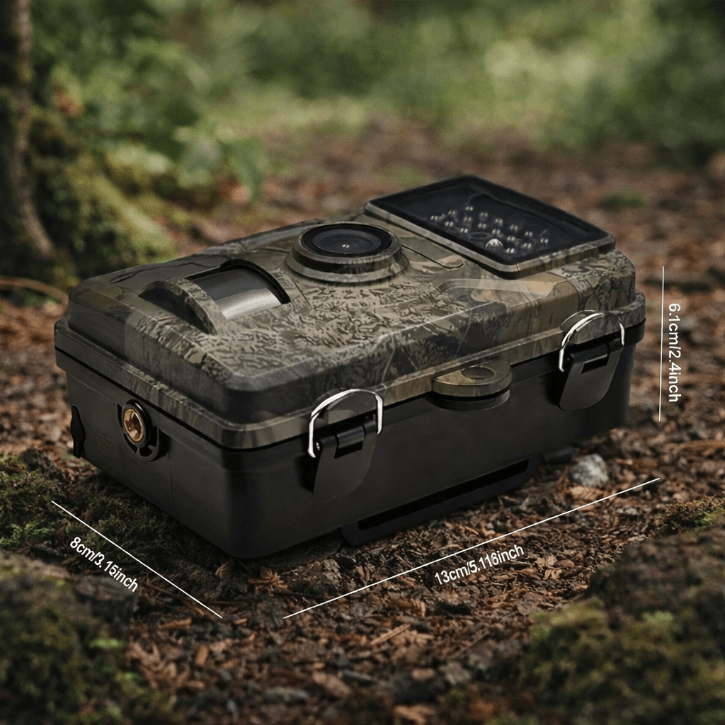 Wildora | Wildkamera mit 12 MP, 1080P-Video und No-Glow-Nachtsicht, IP66