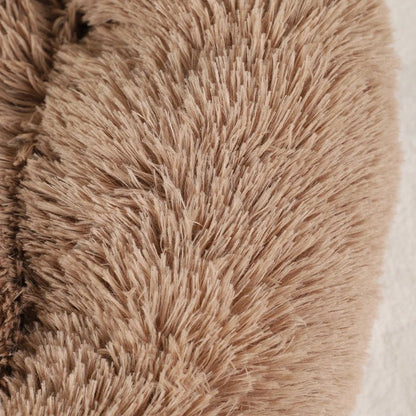 Lit orthopédique Fluffy PawDream™ pour chien | Peluche extra douce | Protection des articulations | Antidérapant | 4 tailles