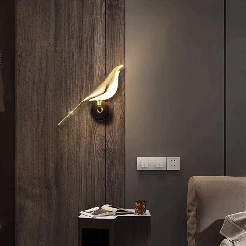 Avireo Lumis | lampada da parete LED decorativa a forma di uccello