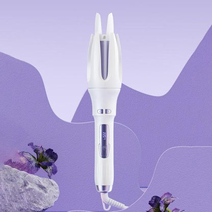 Curlena | Arricciacapelli automatico con camera riscaldante in ceramica, timer e batteria