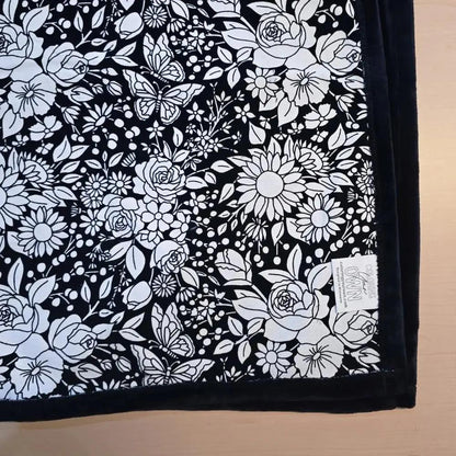 Doodlia | Coperta da colorare con 24 matite colorate, 150 × 125 cm, lavabile