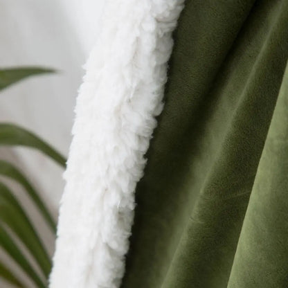 Nubelia | Double-Layer Throw Blanket with Velvety Surface and Plush Lining