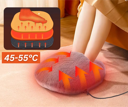 Tepora | Calientapiés eléctrico con temperatura de 45–55 °C y elemento calefactor extraíble