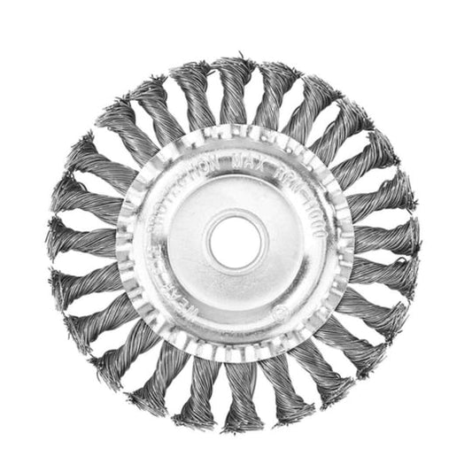 Drahtiva | Trimmerkopf mit Stahldraht für Unkraut und Fugen, 12,5 cm