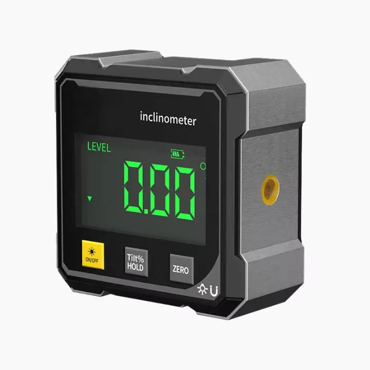 Neigora | Digitaler Neigungsmesser mit Laserlinie, Magnetfuß und USB-Akku