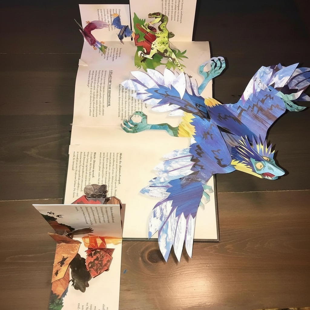 DinoPop | 3D-Popup-Buch über Dinosaurier 4