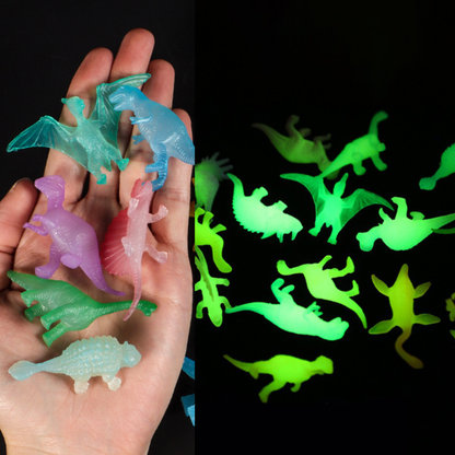 Dinoka | Calendario dell'Avvento per bambini con 24 figure di dinosauri da collezionare