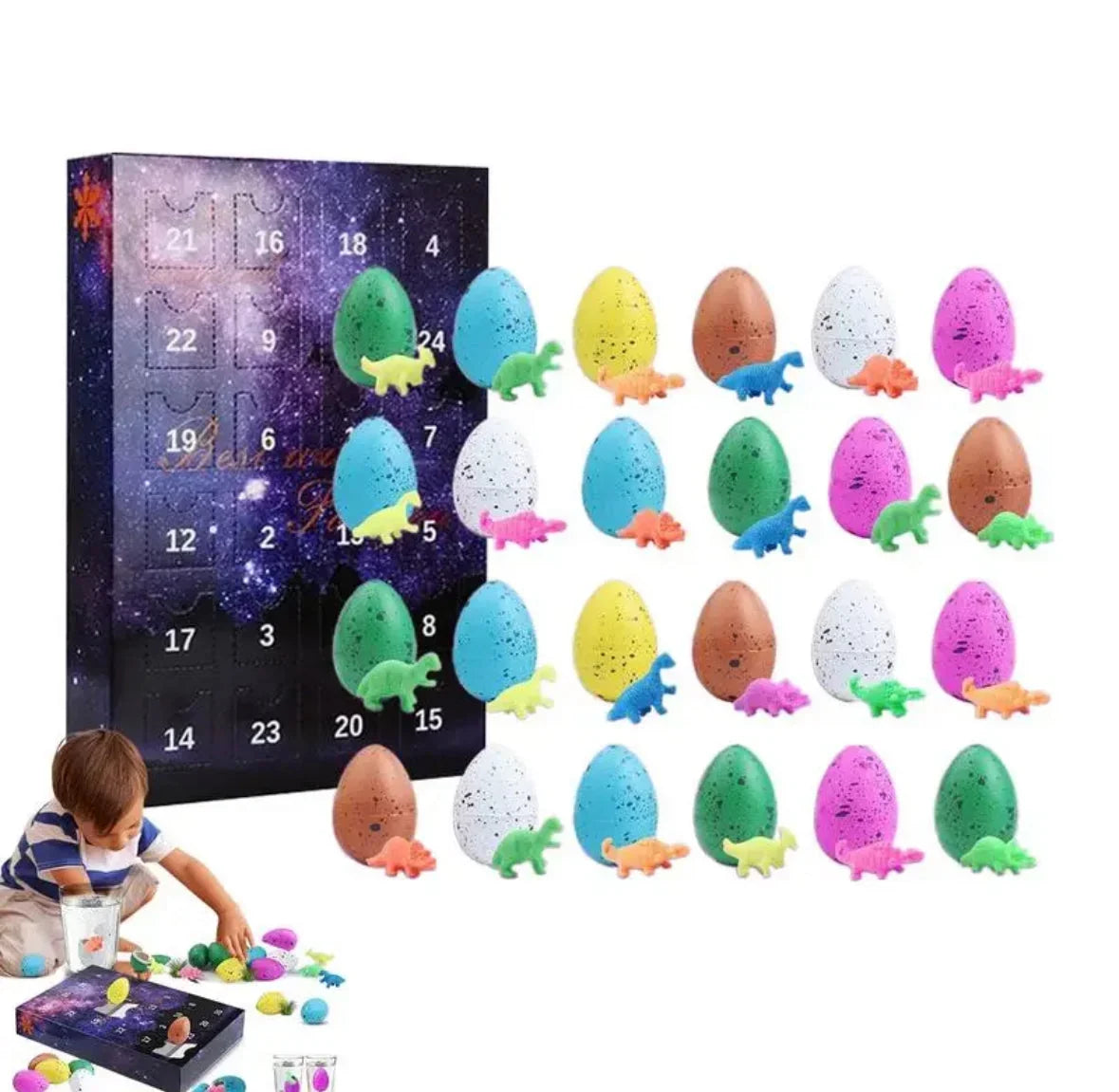 Dinosaurier Figuren Adventskalender 2026