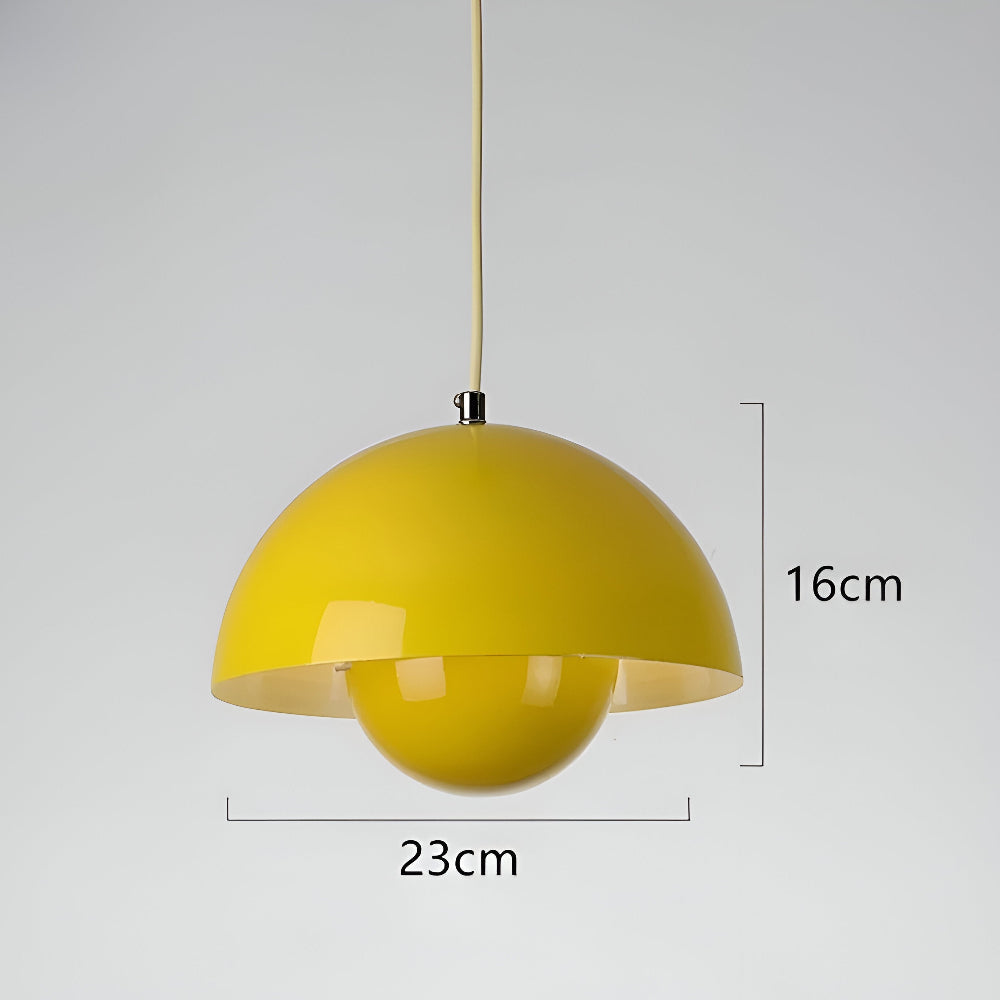 DomeBud Lamp | Decorative pendant light in flowerpot look for modern living