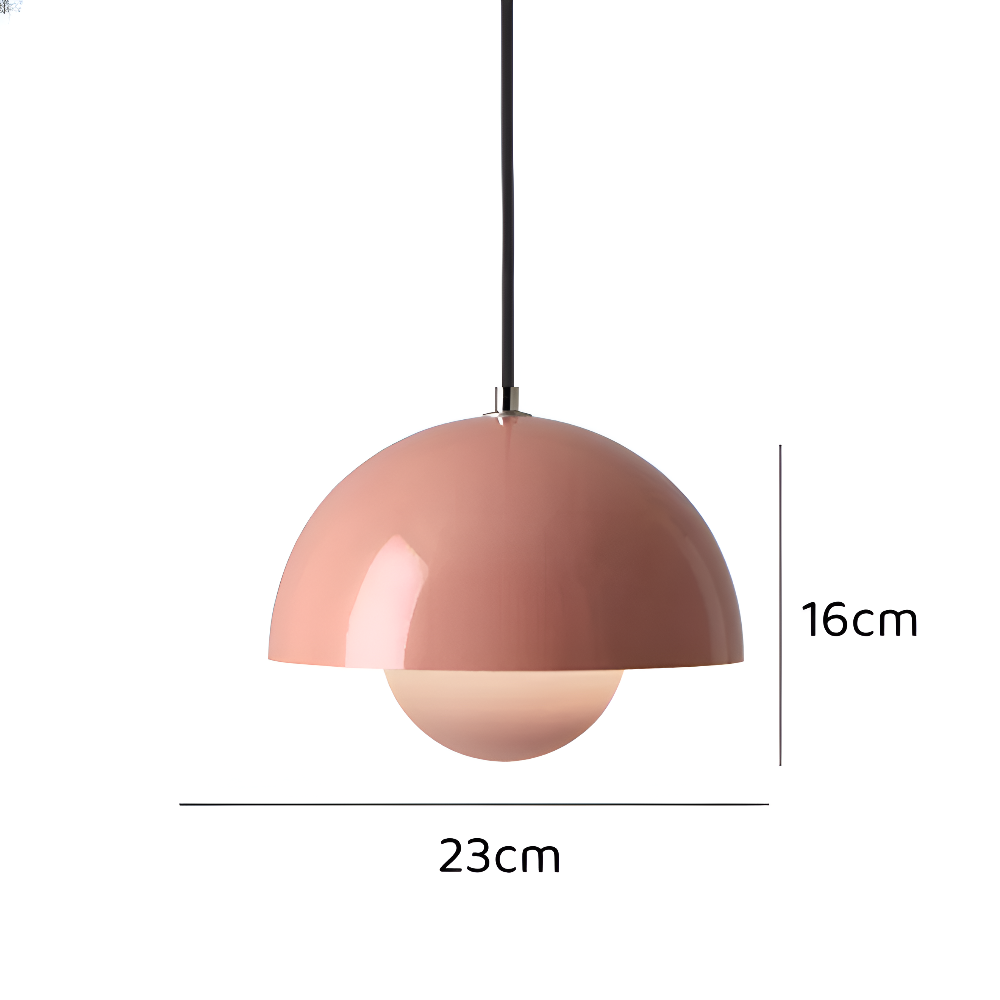 DomeBud Lamp | Decorative pendant light in flowerpot look for modern living