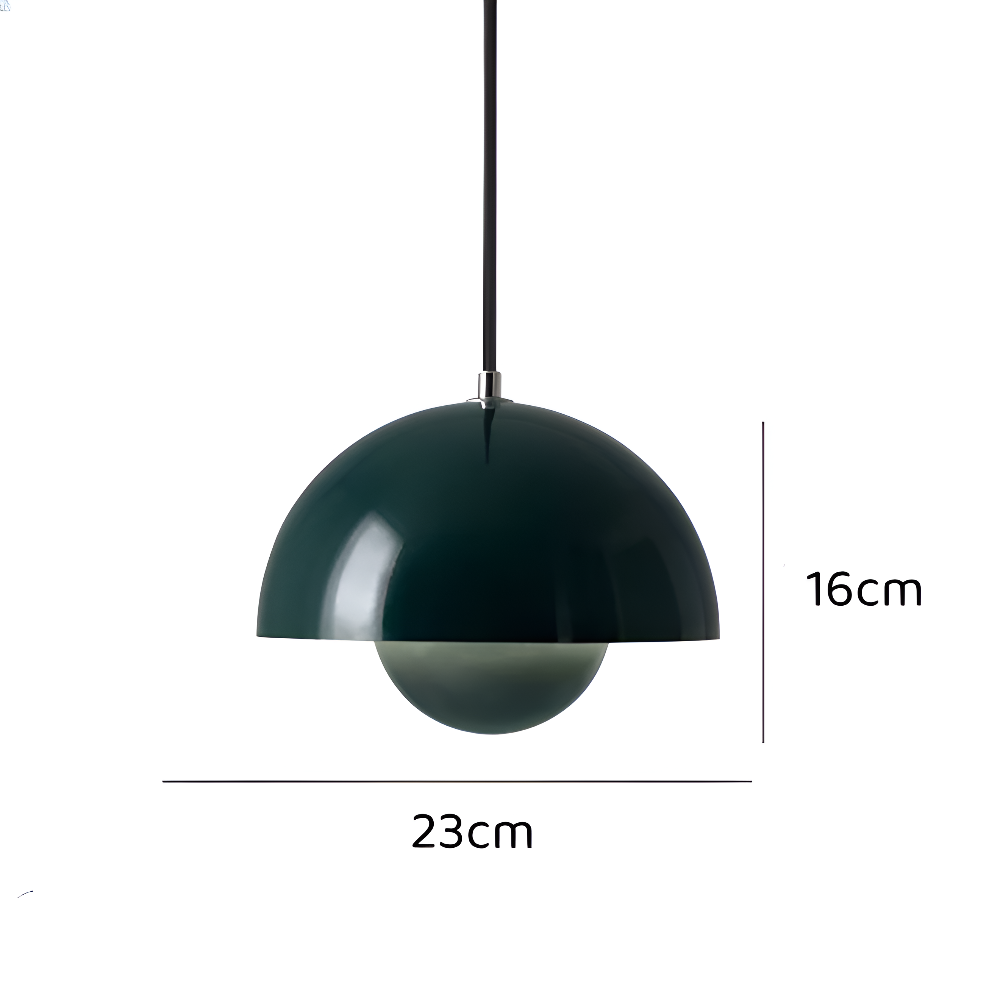 DomeBud Lamp | Decorative pendant light in flowerpot look for modern living