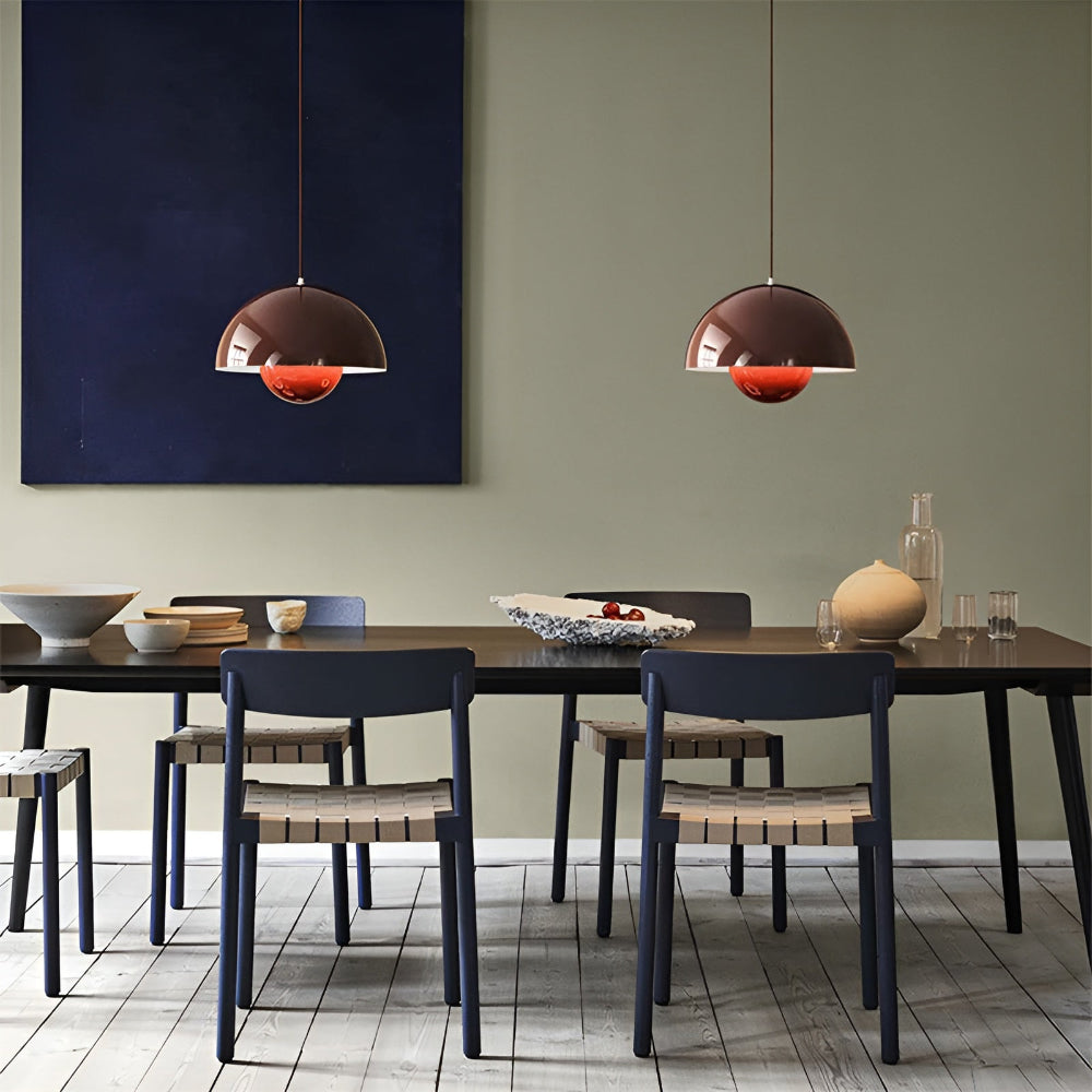 DomeBud Lamp | Decorative pendant light in flowerpot look for modern living