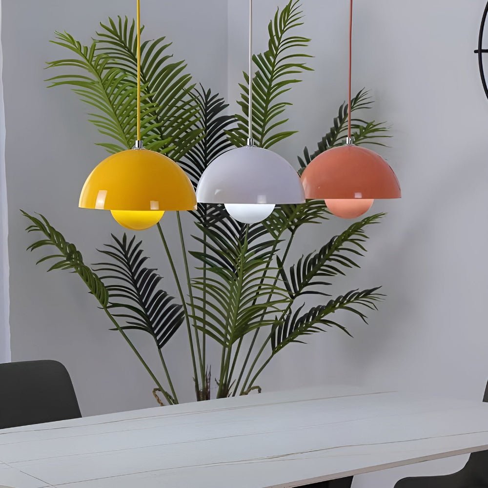 DomeBud Lamp | Decorative pendant light in flowerpot look for modern living