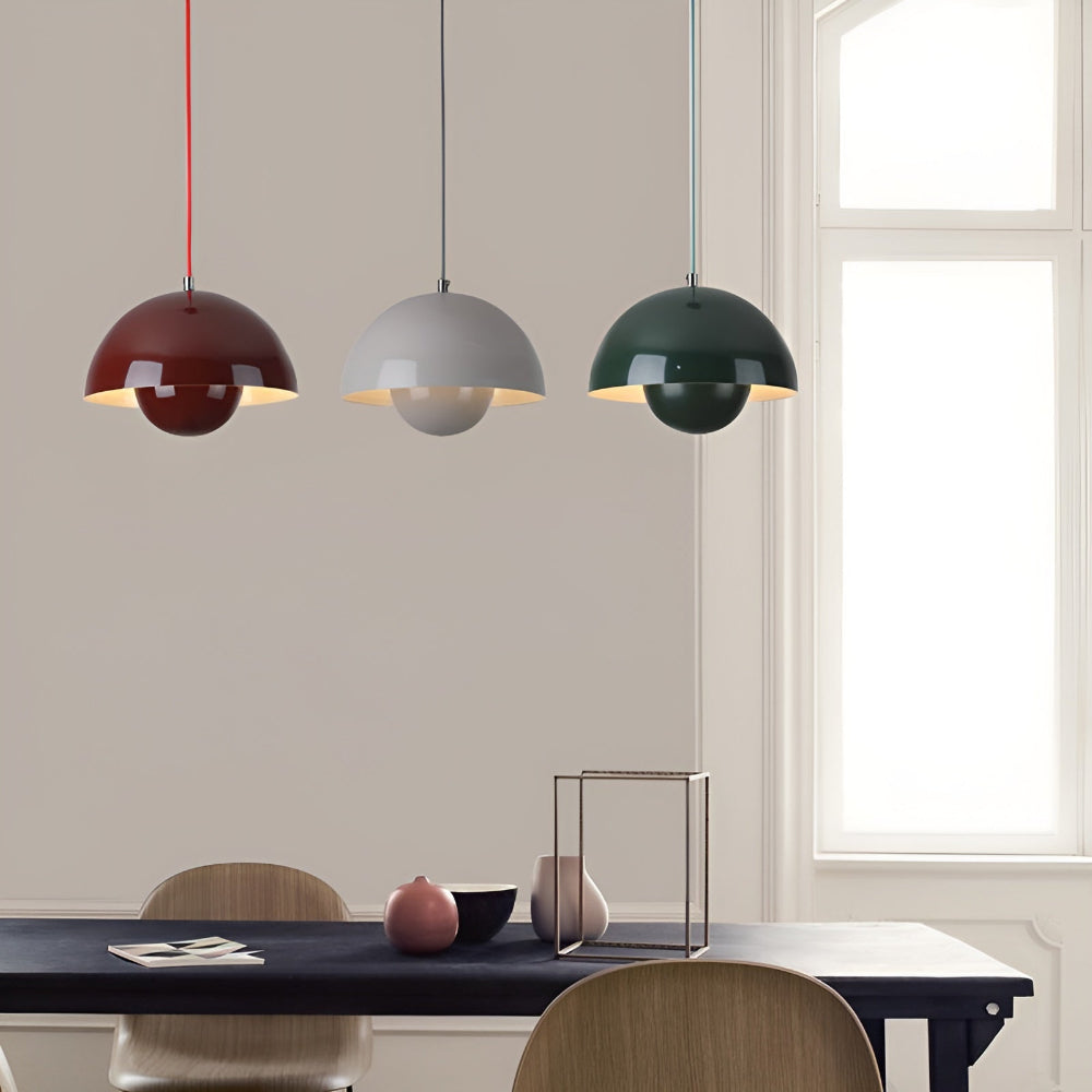 DomeBud Lamp | Decorative pendant light in flowerpot look for modern living