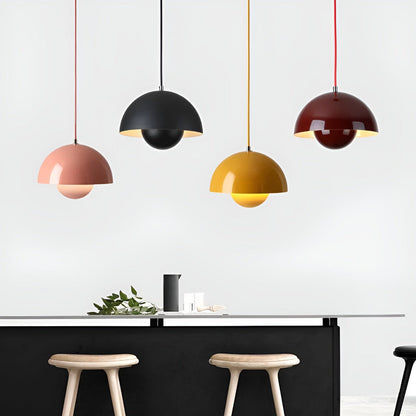 DomeBud Lamp | Decorative pendant light in flowerpot look for modern living