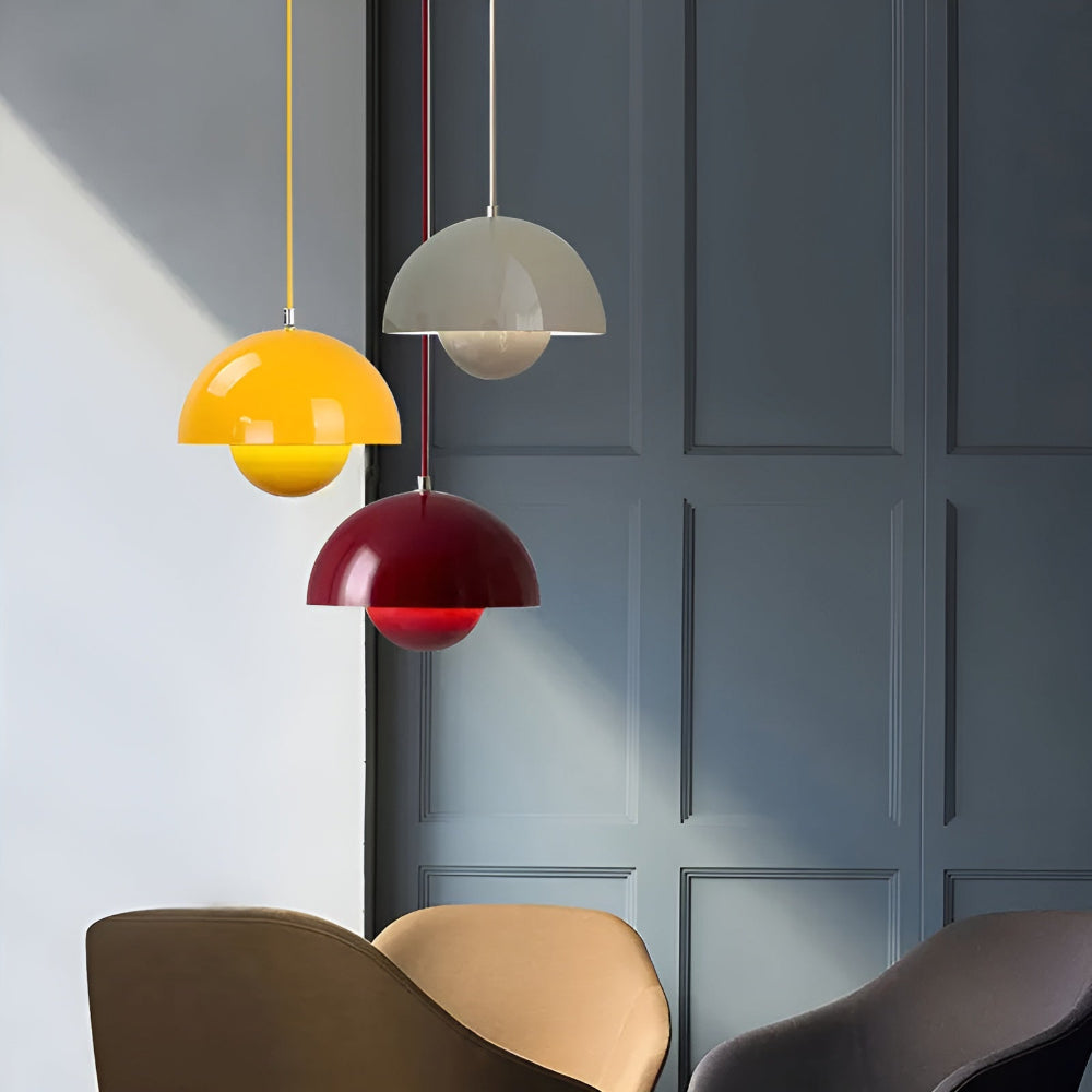 DomeBud Lamp | Decorative pendant light in flowerpot look for modern living