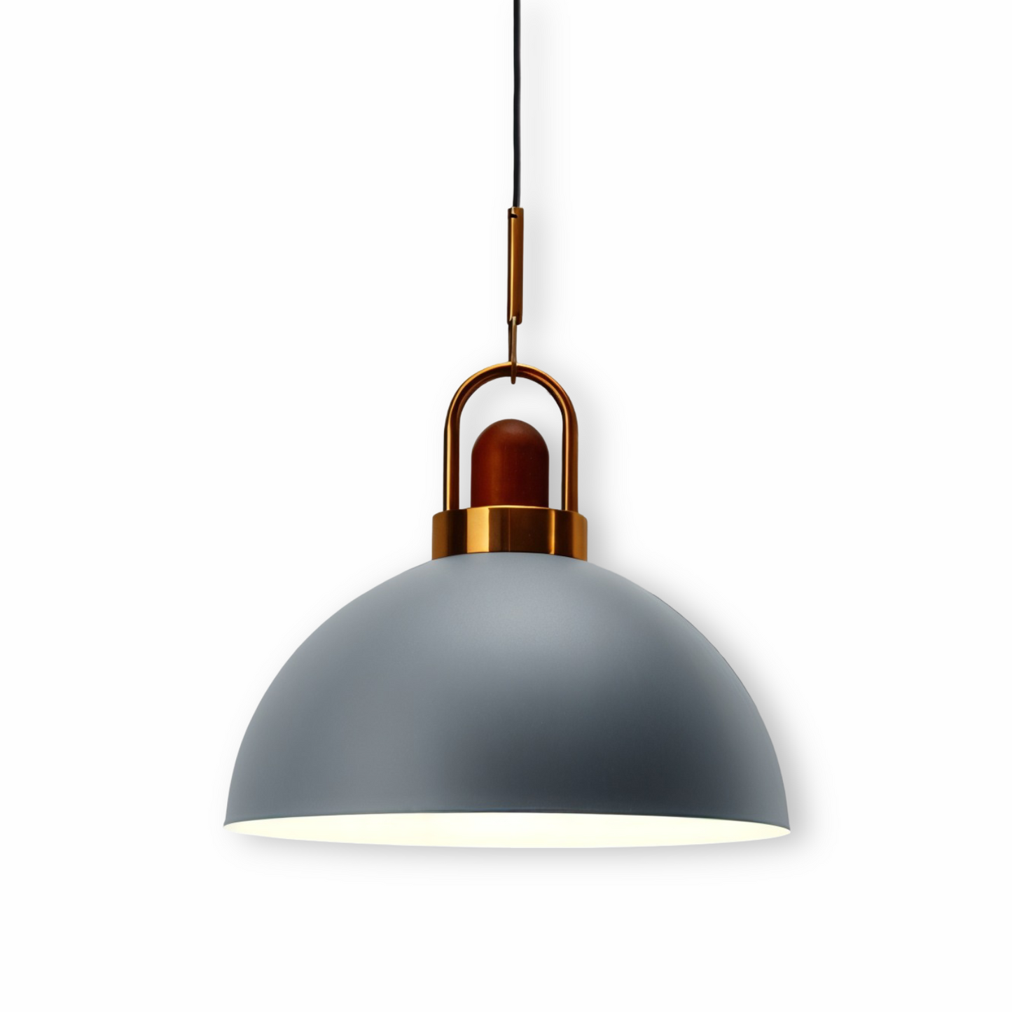 LumiMacaron Lampe | Skandinavischere Metall-Pendelleuchte mit LED, modernes Macaron-Design