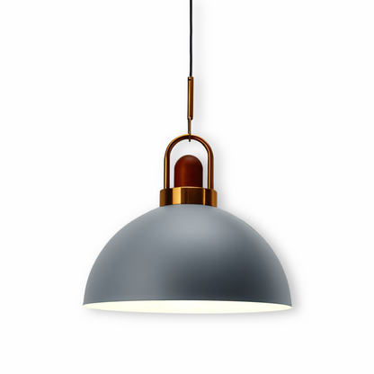 LumiMacaron Lampe | Skandinavischere Metall-Pendelleuchte mit LED, modernes Macaron-Design